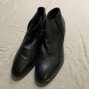 Dolce Vita black leather booties